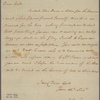 Letter to Lieut. Col. [Jonathan?] Clark