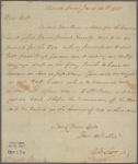 Letter to Lieut. Col. [Jonathan?] Clark