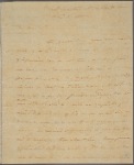 Letter to [John Read? Philadelphia?]