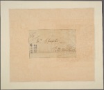 Letter to [James?] Christie, Pall Mall