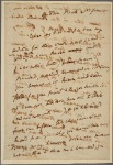 Letter to Thomas Burke, Philadelphia