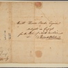 Letter to Thomas Burke, Philadelphia