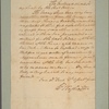 Letter to [John Parke Custis.]