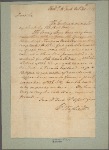 Letter to [John Parke Custis.]