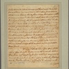 Letter to George Mason, Gunston Hall [Va.]