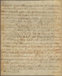 Letter to George Mason, Gunston Hall [Va.]