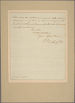 Letter to Gov. [Nicholas] Cooke [Rhode Island]