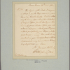 Letter to Gen. [George] Weedon
