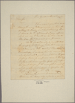 Letter to Col. [Theodorick] Bland