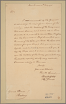 Letter to Gen. [John] Thomas