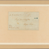 Letter to Gen. [William] Livingston, Elizabeth Town