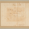 Letter to Col. [Philip Burr] Bradley, Bergen [N. J.]
