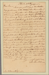 Letter to Jeremiah Wadsworth, Hartford