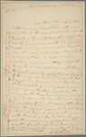 Letter to Jeremiah Wadsworth, Hartford, Conn.