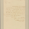 Letter to [Philip Schuyler?]