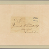 Letter to Jeremiah Wadsworth, New Haven, Conn.