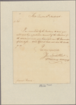 Letter to Gen. [John] Thomas