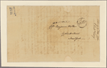Letter to Col. Walker