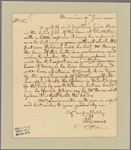 Letter to John Lomas, Richmond County