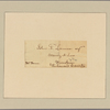 Letter to John Lomas, Richmond County