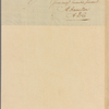 Letter to Gen. [Adam] Stephen, Chatham [N. J.]