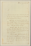 Letter to Gov. [Benjamin] Harrison