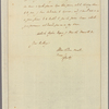 Letter to Gov. [Benjamin] Harrison