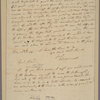 Letter to Gen. [Edward] Hand [New Windsor]