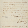 Letter to [Gen. Benjamin Lincoln.]