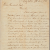 Letter to Elisha Boudinot, Newark