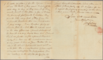 Letter to Elisha Boudinot, Newark