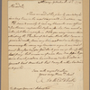 Letter to Gen. [Philip] Schuyler
