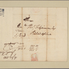 Letter to Thomas Fitzsimons, Esq., Philadelphia