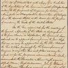 Letter to James Bowdoin, Governor of Massachusetts