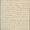 Letter to [William] Carmichael [Madrid?]