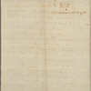 Letter to [William] Carmichael [Madrid?]