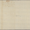 Letter to George Clinton