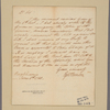 Letter to [Gerard Bancker, New York.]