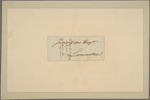 Letter to Jasper Yates, Lancaster [Penn.]