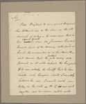 Letter to [Jasper] Yeates [Lancaster, Penn.]