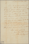 Letter to [Ezekiel Robins, New York.]