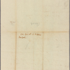 Letter to [Ezekiel Robins, New York.]