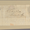 Letter to Patrick Henry, Henry County [Va.]