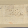 Letter to Patrick Henry, Henry County [Va.]