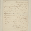 Letter to Gov. [Thomas] Jefferson [Virginia]