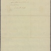 Letter to [James Bowdoin,] Governor of Massachusetts