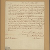 Letter to [Samuel] Holton