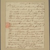 Letter to Gov. [John] Treadwell, New Haven