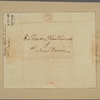 Letter to Gov. [John] Treadwell, New Haven