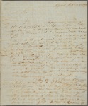 Letter to [George Mitchell, Dagsborough, Del.]